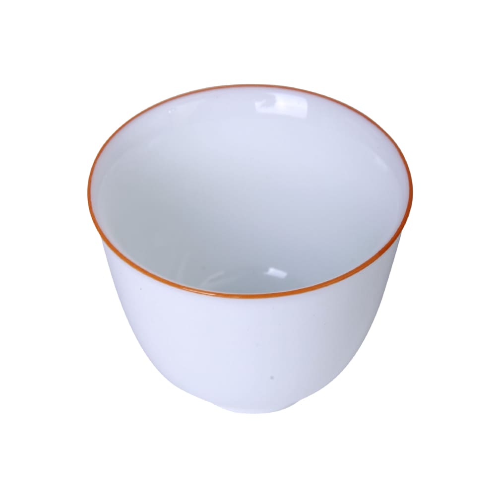 Tasse Blanche Ronde en Porcelaine - 35ml