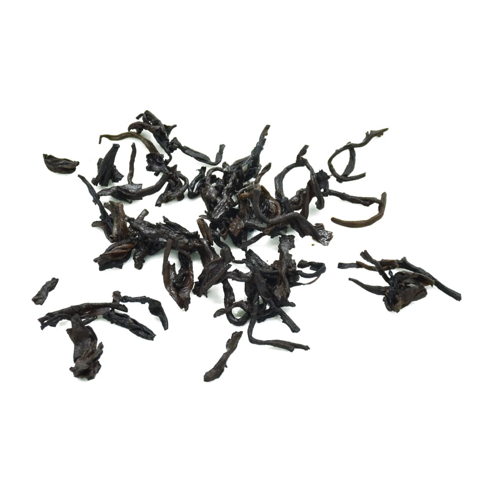 te nero pu erh in foglie