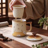 Mug Tiantan in Ceramica con Infusiore