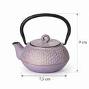 Violet Gold Cast Iron Teapot