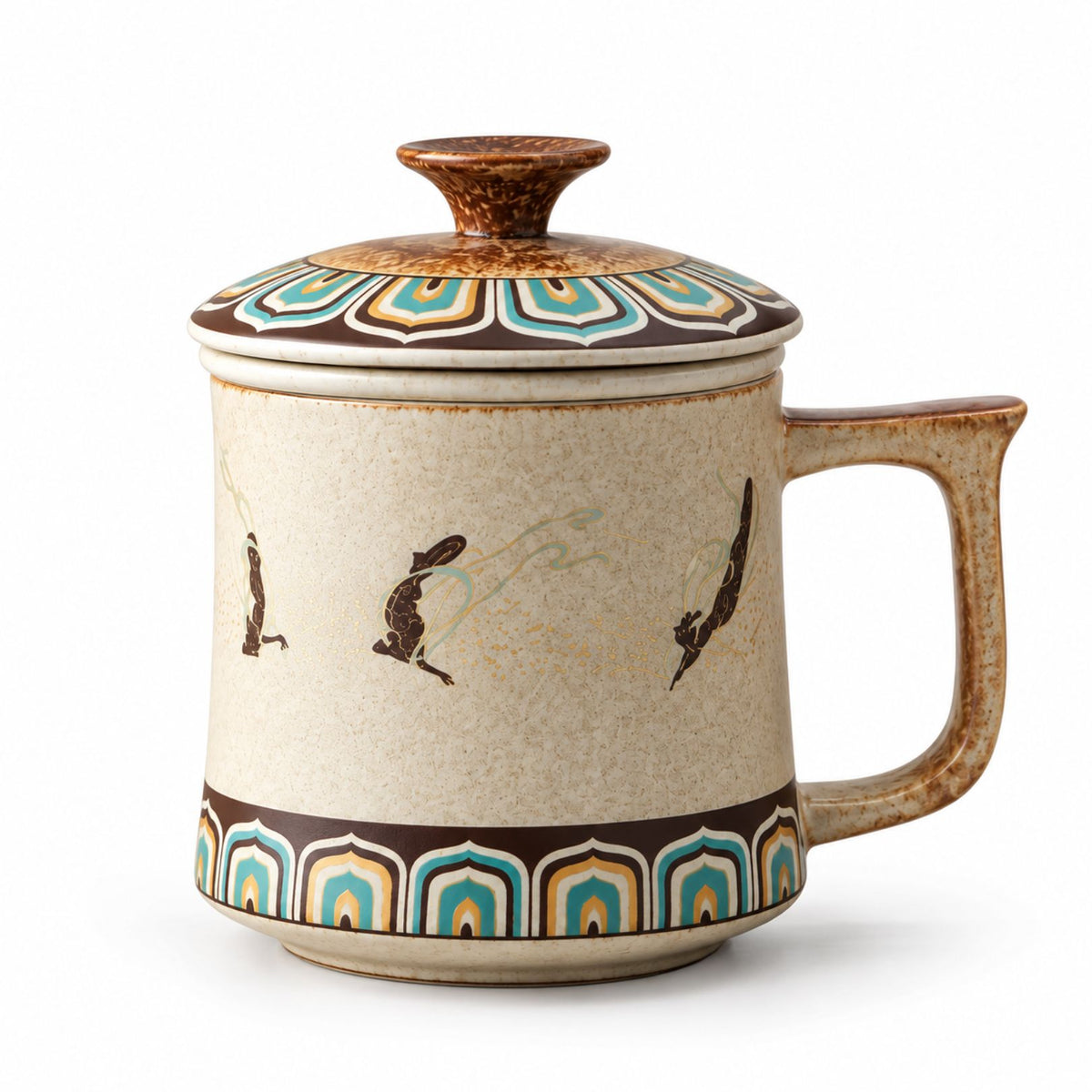 Mug Dunhuang in Ceramica con Infusiore
