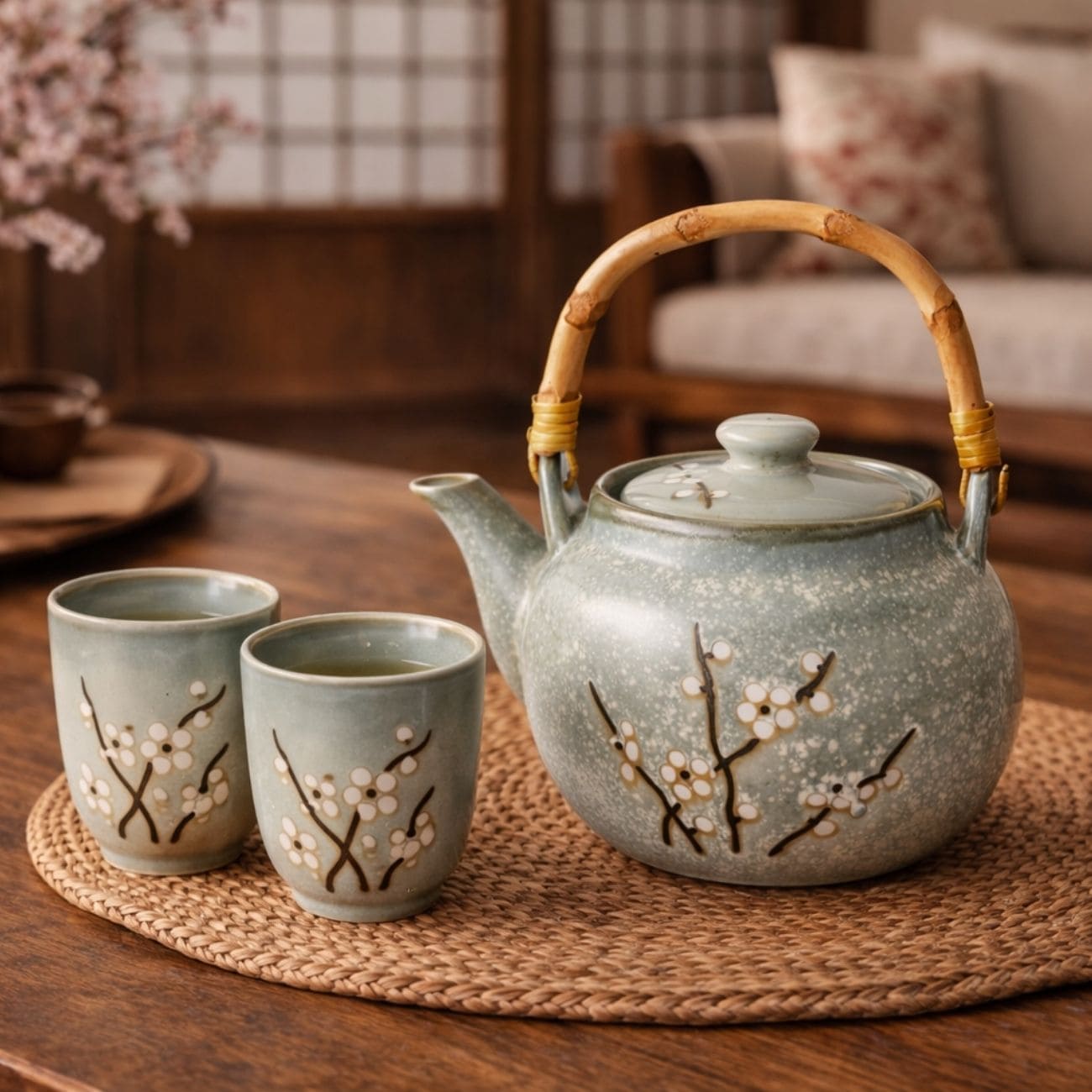 Ume Harmony Porcelain Tea Set
