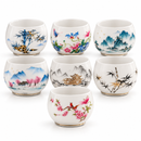 Tazzina in Ceramica Decorate a Mano - Collezione Oriental